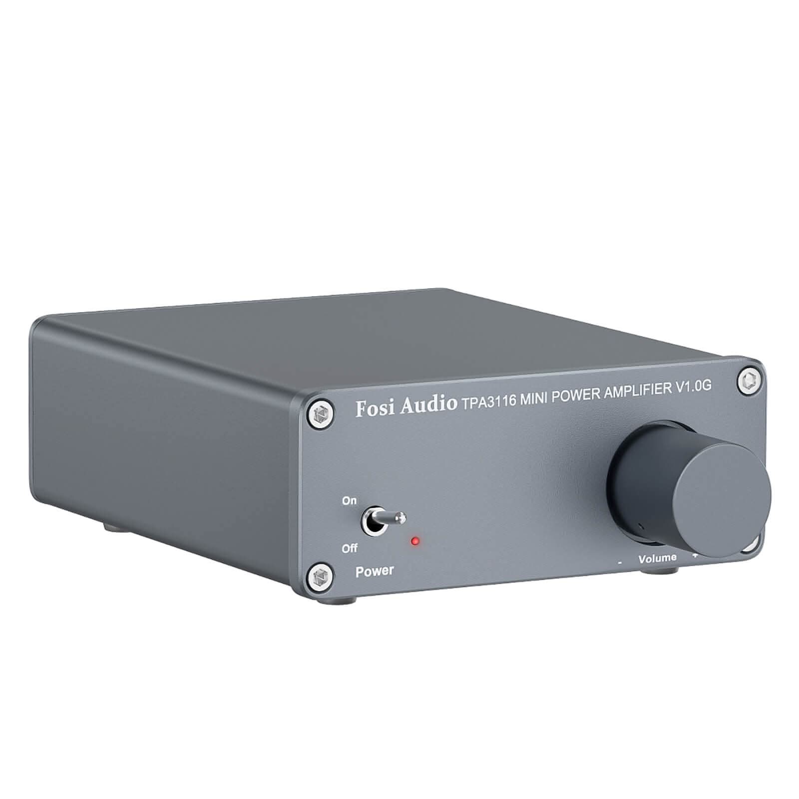 Fosi Audio V1.0G 2 Channel Class D Mini Stereo Amplifier 50W x2 TPA3116