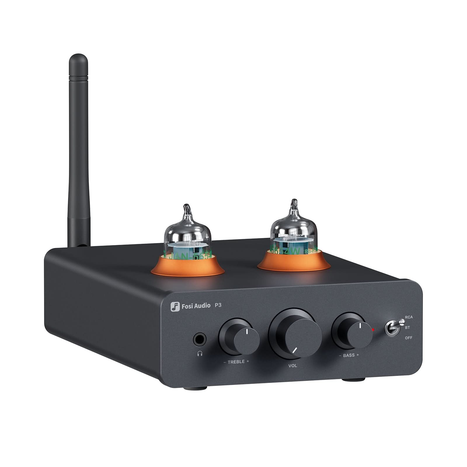 Fosi Audio P3 Tube Preamp Headphone Amplifier Bluetooth