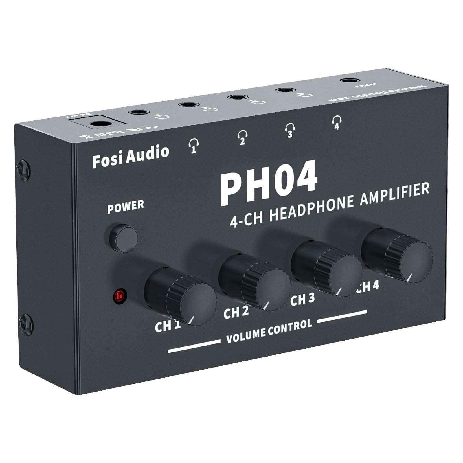 Fosi Audio PH04 Répartiteur d'amplificateur de casque 4 canaux